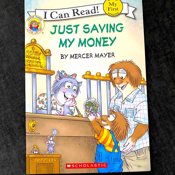 Mercer Mayer’s Little Critter Just Saving Money Scholastic Kids Book - Picture 1 of 3